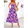 image:imagePRETTYGARDEN Womens 2026 Summer Dresses Fashion Clothing Floral Maxi Dress Ruffle Long Flowy Boho Beach Vacation SundressesFloral Pink Blue