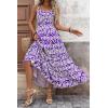 image:imagePRETTYGARDEN Womens 2026 Summer Dresses Fashion Clothing Floral Maxi Dress Ruffle Long Flowy Boho Beach Vacation SundressesFloral Purple White