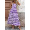 image:imagePRETTYGARDEN Womens 2026 Summer Dresses Fashion Clothing Floral Maxi Dress Ruffle Long Flowy Boho Beach Vacation SundressesFloral Purple White