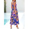 image:imagePRETTYGARDEN Womens 2026 Summer Dresses Fashion Clothing Floral Maxi Dress Ruffle Long Flowy Boho Beach Vacation SundressesMulticolored Flower