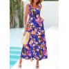 image:imagePRETTYGARDEN Womens 2026 Summer Dresses Fashion Clothing Floral Maxi Dress Ruffle Long Flowy Boho Beach Vacation SundressesMulticolored Flower