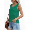 image:imagePRETTYGARDEN Womens Crochet Tank Tops 2026 Summer Spring Sleeveless Tops Cute Sweater Vest Trendy Boho Beach Vacation ClothesGreen