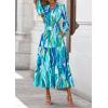 image:imagePRETTYGARDEN Womens Floral Maxi Dress 2026 Fall Long Sleeve V Neck A Line Long Flowy Spring Party Boho DressesBlue