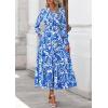 image:imagePRETTYGARDEN Womens Floral Maxi Dress 2026 Fall Long Sleeve V Neck A Line Long Flowy Spring Party Boho DressesFloral Blue