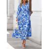image:imagePRETTYGARDEN Womens Floral Maxi Dress 2026 Fall Long Sleeve V Neck A Line Long Flowy Spring Party Boho DressesFloral Blue