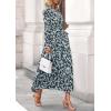 image:imagePRETTYGARDEN Womens Floral Maxi Dress 2026 Fall Long Sleeve V Neck A Line Long Flowy Spring Party Boho DressesFloral Blue Yellow