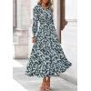 image:imagePRETTYGARDEN Womens Floral Maxi Dress 2026 Fall Long Sleeve V Neck A Line Long Flowy Spring Party Boho DressesFloral Blue Yellow