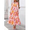image:imagePRETTYGARDEN Womens Floral Maxi Dress 2026 Fall Long Sleeve V Neck A Line Long Flowy Spring Party Boho DressesFloral Brown Purple