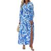 Floral Blue