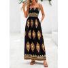 image:imagePRETTYGARDEN Summer Dress for Women 2026 Floral Sundress Spaghetti Strap Flowy Beach Vacation Boho Maxi DressesBlack Floral