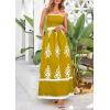 image:imagePRETTYGARDEN Summer Dress for Women 2026 Floral Sundress Spaghetti Strap Flowy Beach Vacation Boho Maxi DressesTurmeric White Floral