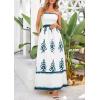 image:imagePRETTYGARDEN Summer Dress for Women 2026 Floral Sundress Spaghetti Strap Flowy Beach Vacation Boho Maxi DressesWhite Lake Blue Floral