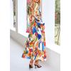 image:imagePRETTYGARDEN Womens Floral Midi Dress Casual Fall V Neck Long Sleeve Flowy Spring Beach Wedding Guest Vacation DressesBlue Watercolour