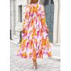 image:imagePRETTYGARDEN Womens Floral Midi Dress Casual Fall V Neck Long Sleeve Flowy Spring Beach Wedding Guest Vacation DressesMulticolored Print