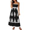 Black White Floral