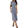 Striped Navy White