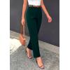 image:imagePRETTYGARDEN Womens Dress Pants Summer 2026 Work Clothes Tapered High Waisted Trousers Slacks Pockets Business Casual OutfitsDark Green