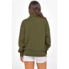 image:imagePRETTYGARDEN Womens Half Zip Oversized Sweatshirts Fleece Hoodies 2026 Trendy Long Sleeve Pullover Tops Y2k Spring OutfitsArmy Green