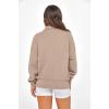image:imagePRETTYGARDEN Womens Half Zip Oversized Sweatshirts Fleece Hoodies 2026 Trendy Long Sleeve Pullover Tops Y2k Spring OutfitsLight Coffee