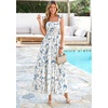 image:imagePRETTYGARDEN Floral Dress for Women Summer Boho Maxi Sundresses 2026 Smocked Long Flowy Spring Beach Wedding Guest DressesApricot Blue Floral