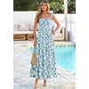 image:imagePRETTYGARDEN Floral Dress for Women Summer Boho Maxi Sundresses 2026 Smocked Long Flowy Spring Beach Wedding Guest DressesApricot Blue Green Floral