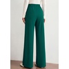 image:imagePRETTYGARDEN Wide Leg Pants Woman 2026 Spring Dressy High Waisted Business Casual Summer Flowy Work Palazzo Pants TrousersDark Green