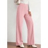image:imagePRETTYGARDEN Wide Leg Pants Woman 2026 Spring Dressy High Waisted Business Casual Summer Flowy Work Palazzo Pants TrousersPink