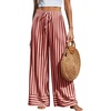 Striped Brick Red