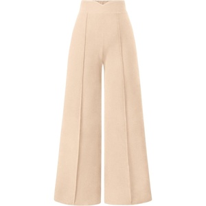 image:imagePRETTYGARDEN Wide Leg Pants Woman 2026 Spring Dressy High Waisted Business Casual Summer Flowy Work Palazzo Pants TrousersBeige