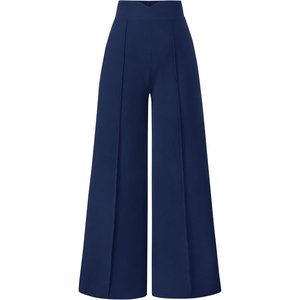 image:imagePRETTYGARDEN Palazzo Pants for Women 2026 Spring Dressy High Waisted Wide Leg Work Pants Fall Casual Flowy Lounge TrousersNavy Blue