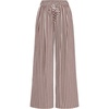 Stripe Khaki White