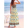 image:imagePRETTYGARDEN Summer Dresses for Women 2026 Casual Spaghetti Strap Beach Long Sundresses Boho Floral Smocked Maxi Flowy DressApricot
