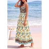 image:imagePRETTYGARDEN Summer Dresses for Women 2026 Casual Spaghetti Strap Beach Long Sundresses Boho Floral Smocked Maxi Flowy DressApricot