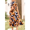 image:imagePRETTYGARDEN Floral Dress for Women 2026 Summer Casual Short Sleeve Maxi Dresses V Neck Tiered Flowy Boho Beach SundressPrint Yellow White