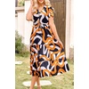 image:imagePRETTYGARDEN Floral Dress for Women 2026 Summer Casual Short Sleeve Maxi Dresses V Neck Tiered Flowy Boho Beach SundressPrint Yellow White