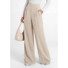 image:imagePRETTYGARDEN Womens Wide Leg Work Dress Pants Trousers  Palazzo Pant with Pockets Lightweight Flowy High Elastic Waistband Office Wear Business Casual Outfits Fashion ClothingBeige