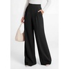 image:imagePRETTYGARDEN Womens Wide Leg Work Dress Pants Trousers  Palazzo Pant with Pockets Lightweight Flowy High Elastic Waistband Office Wear Business Casual Outfits Fashion ClothingBlack