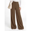 image:imagePRETTYGARDEN Womens Wide Leg Work Dress Pants Trousers  Palazzo Pant with Pockets Lightweight Flowy High Elastic Waistband Office Wear Business Casual Outfits Fashion ClothingBrown