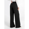 image:imagePRETTYGARDEN Womens Wide Leg Work Dress Pants Trousers  Palazzo Pant with Pockets Lightweight Flowy High Elastic Waistband Office Wear Business Casual Outfits Fashion ClothingBlack