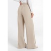 image:imagePRETTYGARDEN Womens Wide Leg Work Dress Pants Trousers  Palazzo Pant with Pockets Lightweight Flowy High Elastic Waistband Office Wear Business Casual Outfits Fashion ClothingBeige