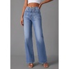 image:imagePRETTYGARDEN High Waisted Wide Leg Jeans for Women 2026 Trendy Baggy Straight Leg Stretchy Summer Denim Pants with PocketsDusk Blue