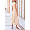 image:imagePRETTYGARDEN Two Piece Skirt Set for Women 2026 Summer Spring Dressy Casual Knit Travel Vacation Matching Lounge OutfitsBeige