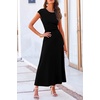 image:imagePRETTYGARDEN Two Piece Skirt Set for Women 2026 Summer Spring Dressy Casual Knit Travel Vacation Matching Lounge OutfitsBlack