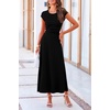 image:imagePRETTYGARDEN Two Piece Skirt Set for Women 2026 Summer Spring Dressy Casual Knit Travel Vacation Matching Lounge OutfitsBlack
