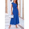 image:imagePRETTYGARDEN Two Piece Skirt Set for Women 2026 Summer Spring Dressy Casual Knit Travel Vacation Matching Lounge OutfitsBlue