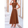 image:imagePRETTYGARDEN Two Piece Skirt Set for Women 2026 Summer Spring Dressy Casual Knit Travel Vacation Matching Lounge OutfitsDark Brown