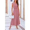 image:imagePRETTYGARDEN Two Piece Skirt Set for Women 2026 Summer Spring Dressy Casual Knit Travel Vacation Matching Lounge OutfitsDusty Pink
