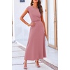 image:imagePRETTYGARDEN Two Piece Skirt Set for Women 2026 Summer Spring Dressy Casual Knit Travel Vacation Matching Lounge OutfitsDusty Pink