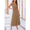 image:imagePRETTYGARDEN Two Piece Skirt Set for Women 2026 Summer Spring Dressy Casual Knit Travel Vacation Matching Lounge OutfitsLight Brown