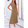 image:imagePRETTYGARDEN Two Piece Skirt Set for Women 2026 Summer Spring Dressy Casual Knit Travel Vacation Matching Lounge OutfitsLight Brown